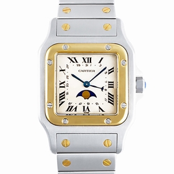 Cartier 119901 Santos Quartz Male Stainless Steel