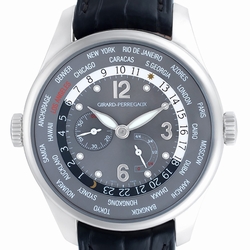 Girard Perregaux 49851 World Time Automatic Male Stainless Steel