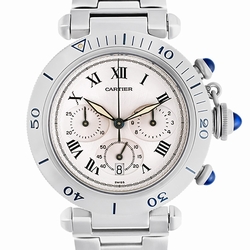 Cartier W31018H3 Pasha Quartz Unisex Stainless Steel
