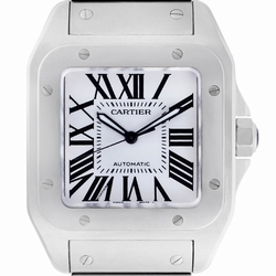 Cartier W200737G Santos 100 Automatic Male Stainless Steel