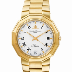 Baume & Mercier 87012.9 Riviera Quartz Unisex 18k yellow gold