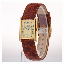 Cartier 60029 Tank Vermeil Manual Female Vermeil