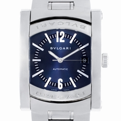 Bvlgari AA44s Assioma Automatic Male Stainless Steel