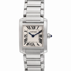 Cartier W51008Q3 Tank Francaise Quartz Female Stainless Steel
