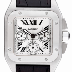 Cartier w2090x8 Santos 100 Automatic Male Stainless Steel