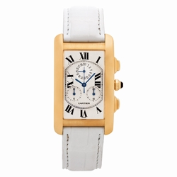 Cartier 1730 Tank Americaine Quartz Male 18k yellow gold