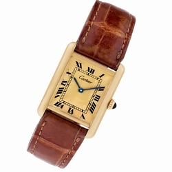 Cartier 12816 Vermeil Quartz Female Vermeil