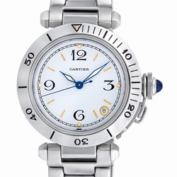 Cartier w31015m7 Pasha Automatic Unisex Stainless Steel