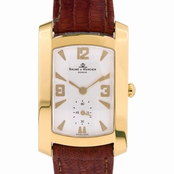 Baume & Mercier mv045224 Hampton Quartz Male 18k Yellow Gold