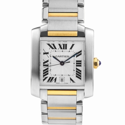Cartier W51005Q4 Tank Francaise Automatic Male Stainless Steel