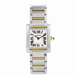 Cartier w51007q4 Tank Francaise Quartz Female Stainless Steel