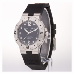 Bvlgari sd38s Diagono Quartz Male Stainless Steel