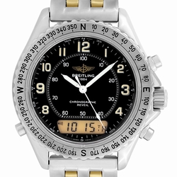 Breitling A51035 Intruder Quartz Male Stainless Steel