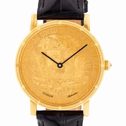 Corum Corum 3003 gold coin Automatic Male 18k yellow gold