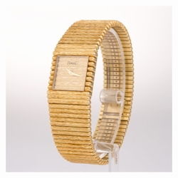 Piaget 7131C516 Emperador Quartz Unisex 18k Yellow Gold