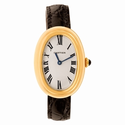 Cartier W8000017 Baignoire Manual Female 18k yellow gold