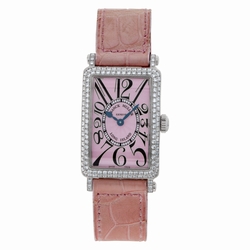 Franck Muller 902 QZ D Long Island Quartz Female 18k White Gold
