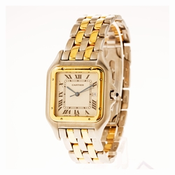 Cartier 163957 Panthere Quartz Male 18k gold & Stainless Steel
