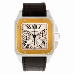 Cartier W520091X03 Santos 100 Automatic Male Stainless Steel