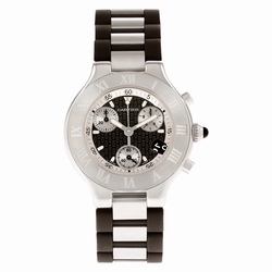 Cartier w510125u2 Chronoscaph 21 Quartz Unisex Stainless Steel