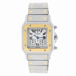 Cartier 2425 Santos Automatic Unisex Stainless Steel