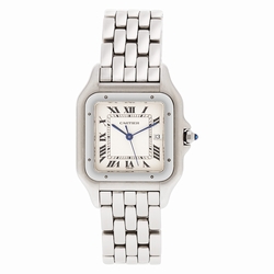 Cartier W25032P5 Panthere Quartz Male Stainless Steel