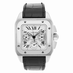 Cartier W20090X8 Santos 100 Automatic Male Stainless Steel