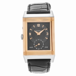 Jaeger LeCoultre 270.0.54R Reverso Manual Male 18k White and Pink Gold