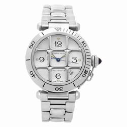 Cartier W31040H3 Pasha Automatic Unisex Stainless Steel