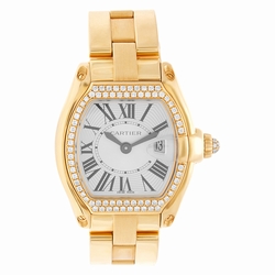 Cartier WE5001X1 Roadster Quartz Female 18k yellow gold