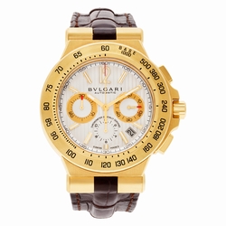 Bvlgari DP42GCH Diagono Professional Automatic Male 18k yellow gold