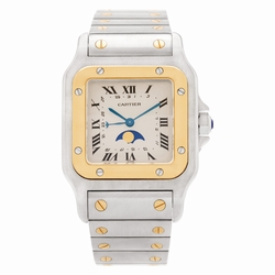 Cartier 119901 Santos Quartz Male Stainless Steel