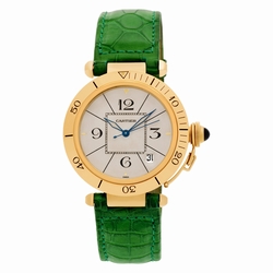 Cartier 1020 1 Pasha 38mm Automatic Female 18k yellow gold