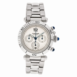 Cartier W31018H3 Pasha Chronograph Automatic Male Stainless Steel