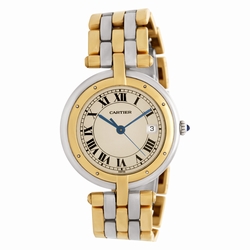 Cartier 839643226 VLC Quartz Male 18k gold & Stainless Steel