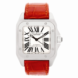 Cartier W20106X8 Santos 100 Automatic Unisex Stainless Steel