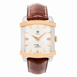 Omega 0609/1952 Museum Automatic Male 18k White & Yellow Gold