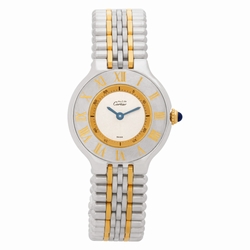 Cartier PL44613 Must de Quartz Female Stainless Steel
