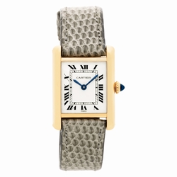 Cartier 7809711034 Tank Manual Female 18k yellow gold