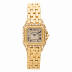 Cartier WF307239 Panthere Quartz Female 18k yellow gold