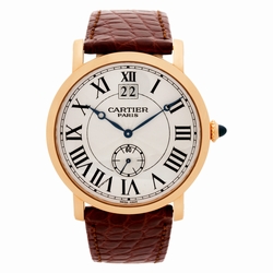 Cartier W1550251 Privee Rotonde Manual Male 18k rose gold