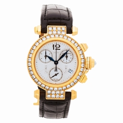 Cartier Cartier 2268 Pasha Chronograph Quartz Female 18k Yellow Gold