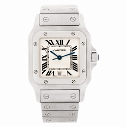 Cartier 1564 Santos Quartz Unisex Stainless Steel