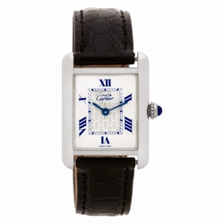 Cartier 2416 Vermeil Quartz Female Silver