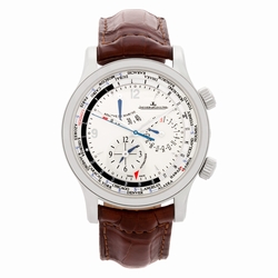 Jaeger LeCoultre Q1528420 Master World Geographic Automatic Male Stainless Steel