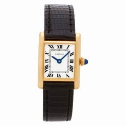 Cartier Cartier 2266 Tank Manual Female 18k yellow gold