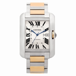 Cartier W5310006 Tank Anglaise XL Automatic Male Stainless Steel