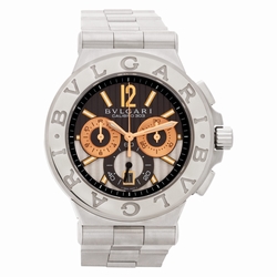 Bvlgari dg 42 swg ch Diagono Calibro 303 Automatic Male Stainless Steel