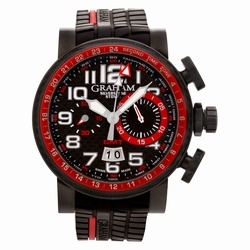 Graham 2BLCB.B10A Silverstone Stowe GMT Automatic Male PVD
