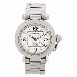 Cartier 2475 Pasha Automatic Unisex Stainless Steel